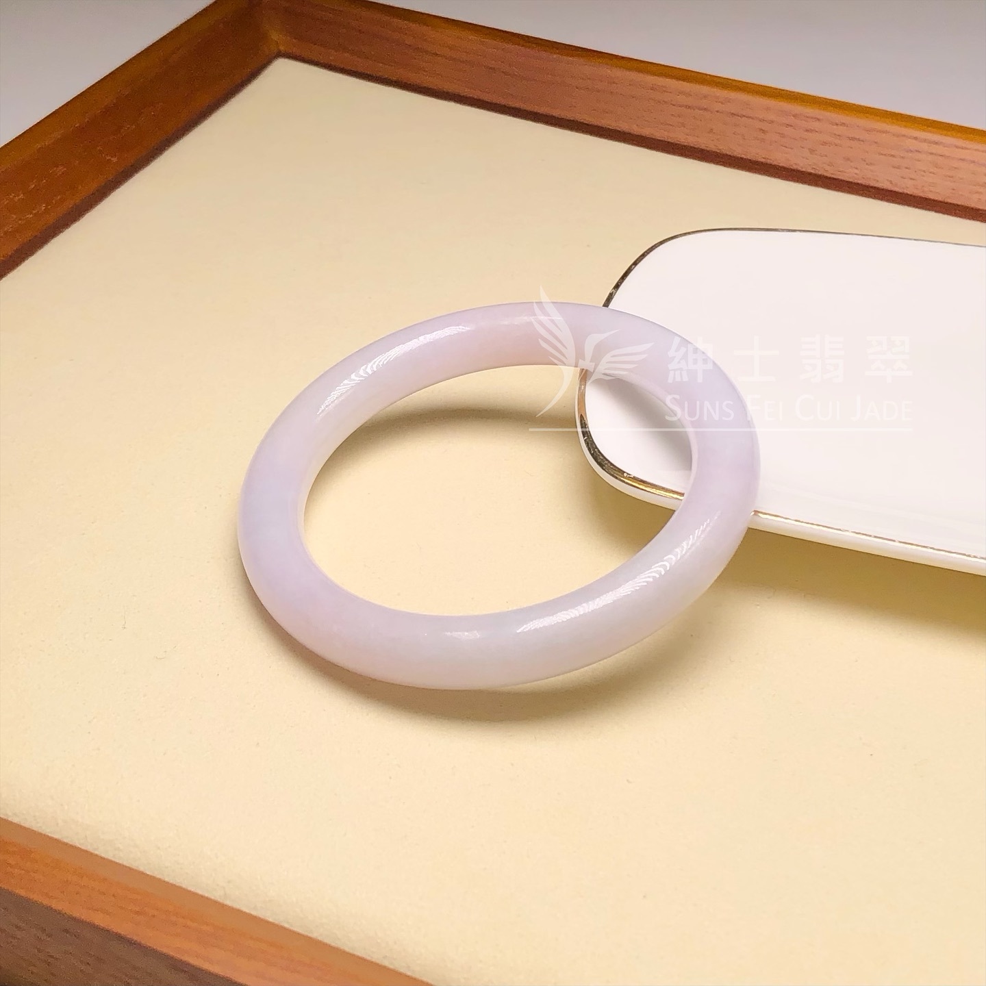 木那粉紫圓鐲54.7mm