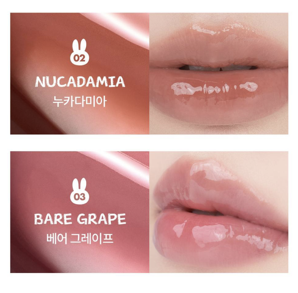 韓國 Romand X Miffy 乘聯 光澤持久水潤果汁唇釉 +送唇頰兩用霜｜rom&nd THE JUICY LASTING TINT 