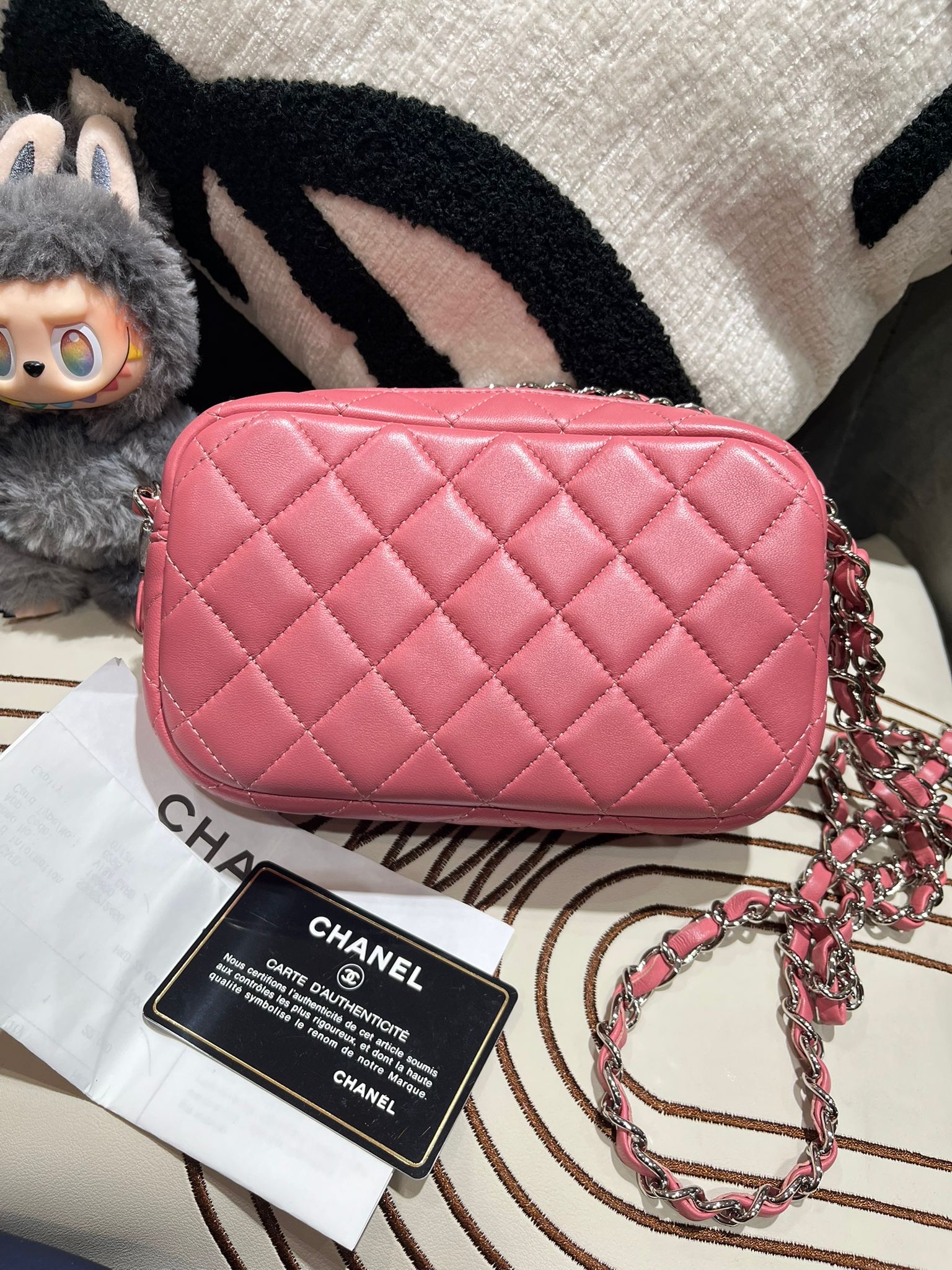 Chanel CC camera bag 100%Authentic,98%new ✅專門店收據✅card✅dust bag ✅box
