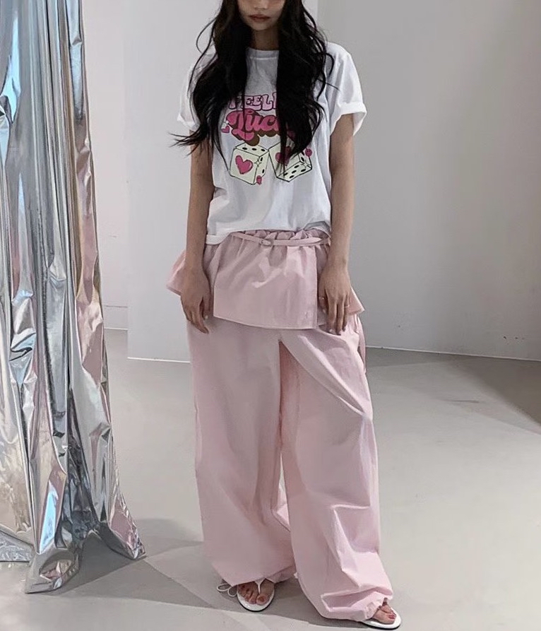靚料薄Print Tee