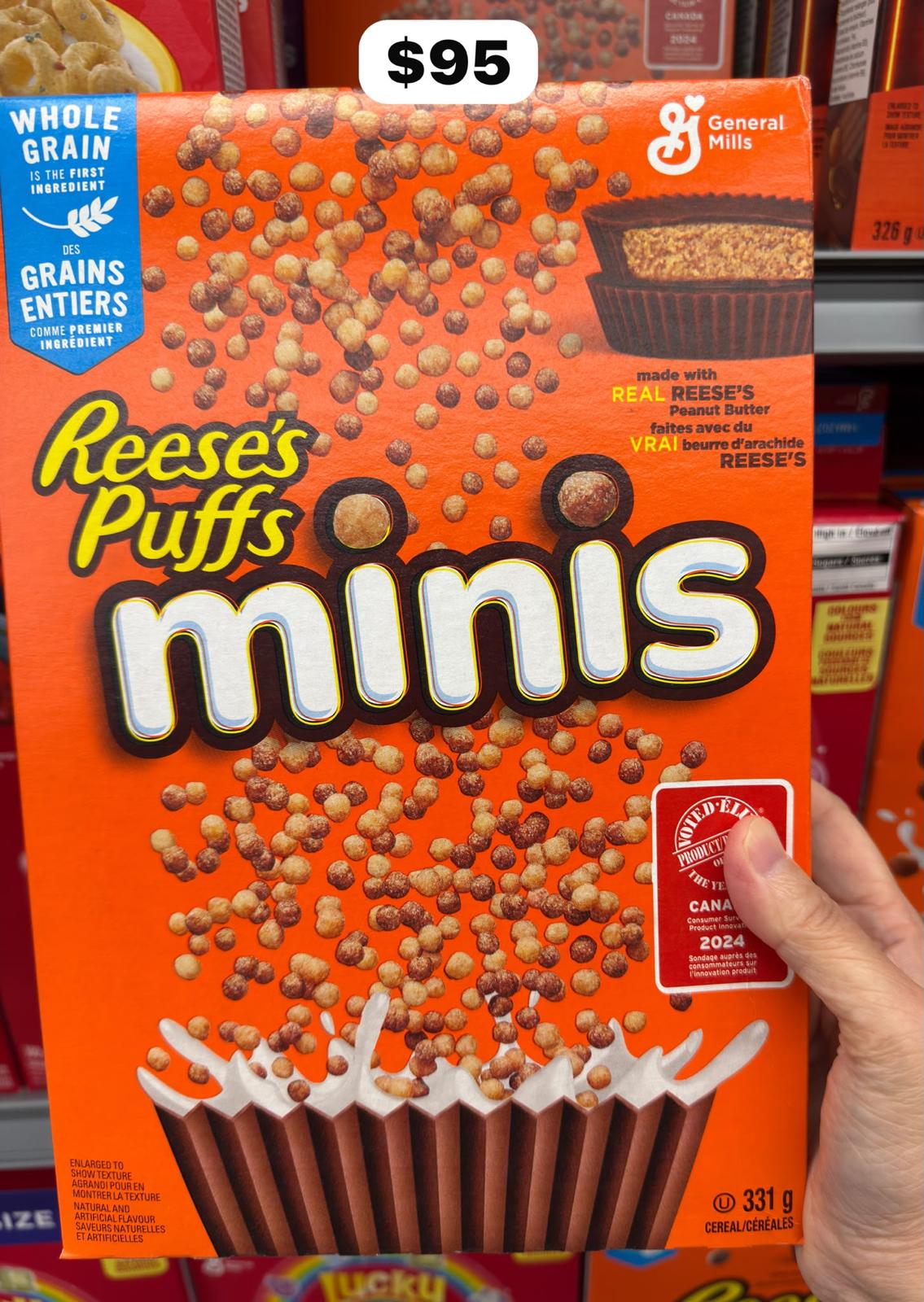 🇨🇦 Reese’s Puffs Minis 花生醬及朱古力味 331g