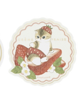 Mofusand 鯊魚貓 貼紙｜預訂