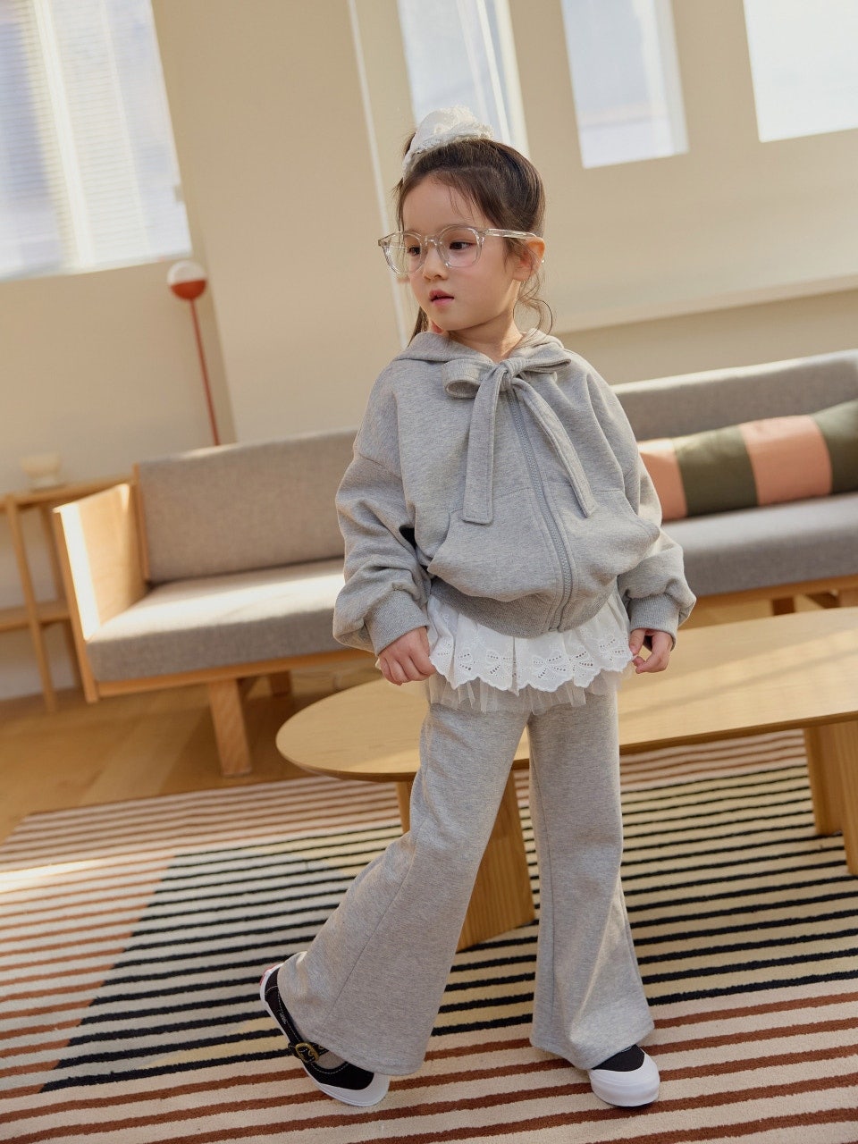 Lace 小喇叭長褲