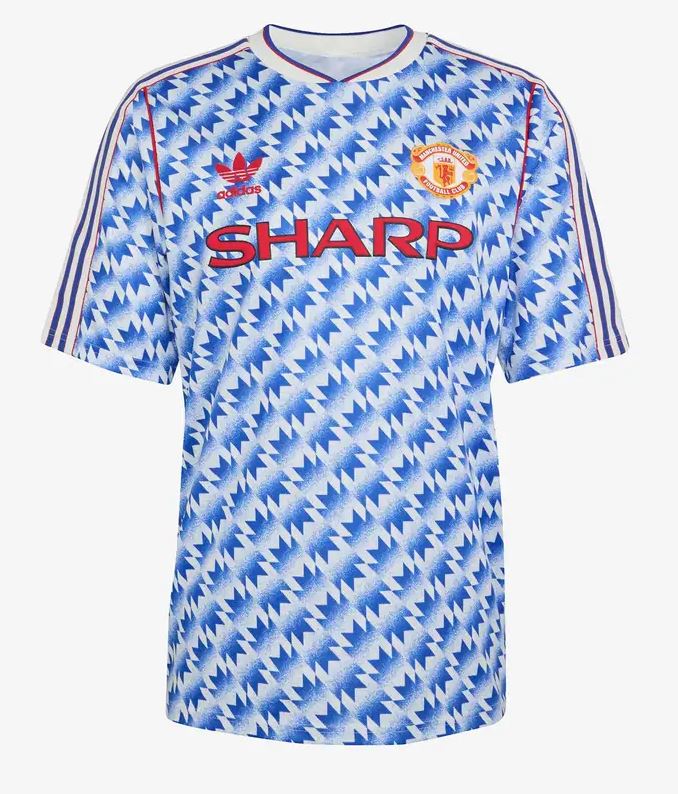 預訂 曼聯 90年作客 短袖 復刻