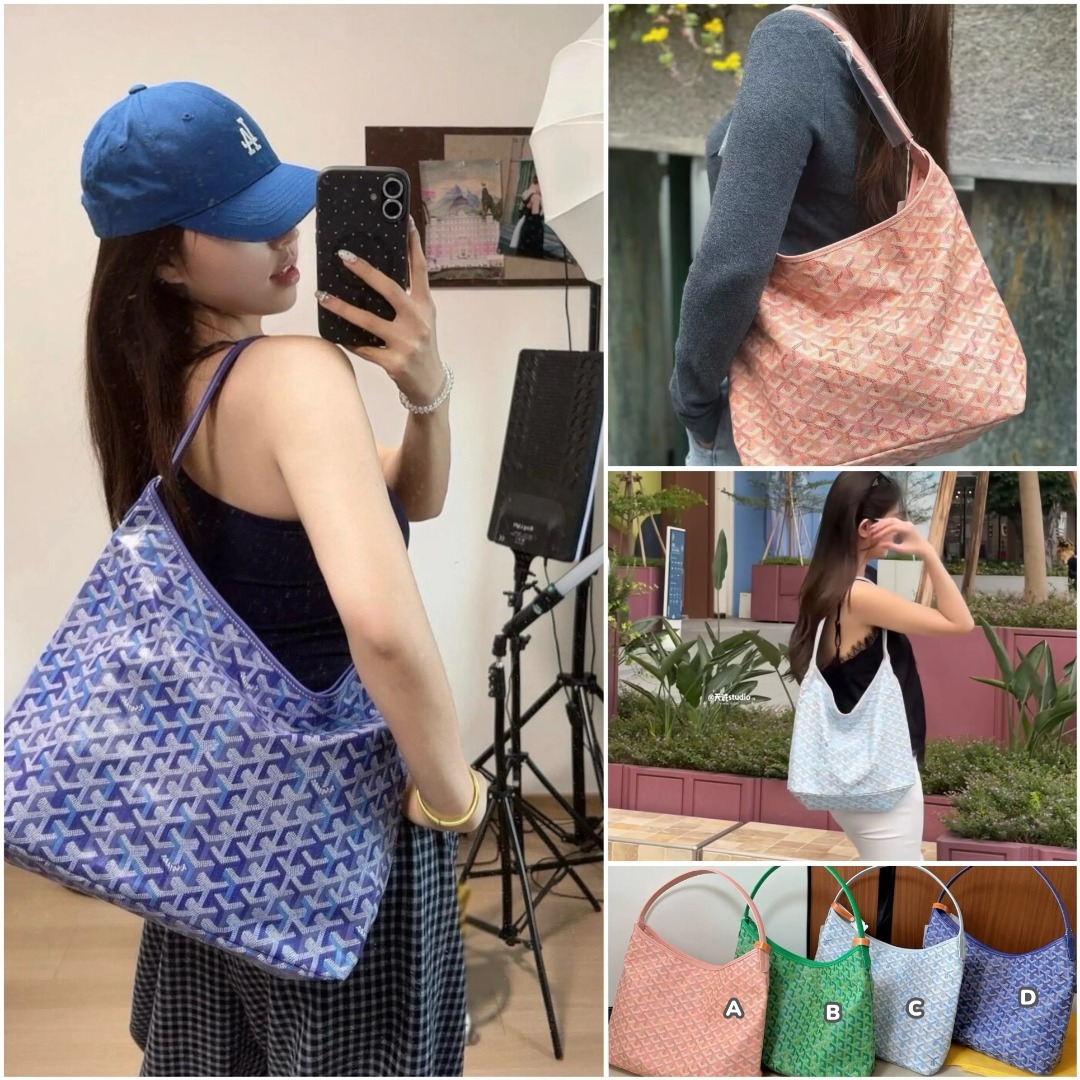 Goyard四季限定Hobo腋下袋 膠袋包裝