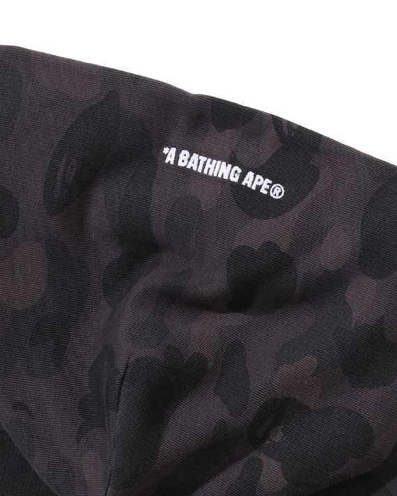 BAPE Color Camo Heavy Washed Cropped Fit Zip Hoodie (0ZXSWM314151R)