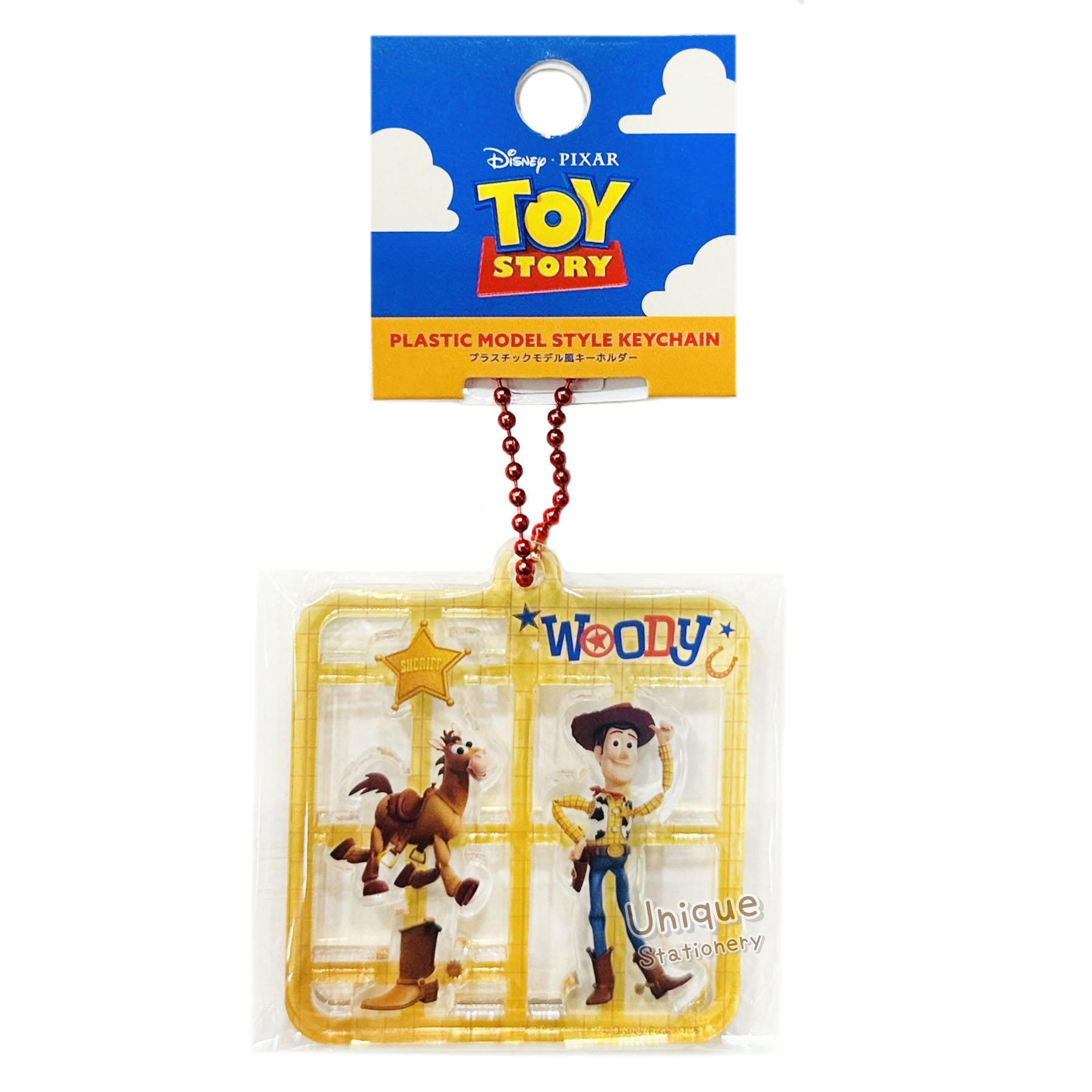 現貨｜Disney Toy Story Woody 胡廸 日版 模型造型 亞加力 鎖匙扣 (DN-5549312WO)