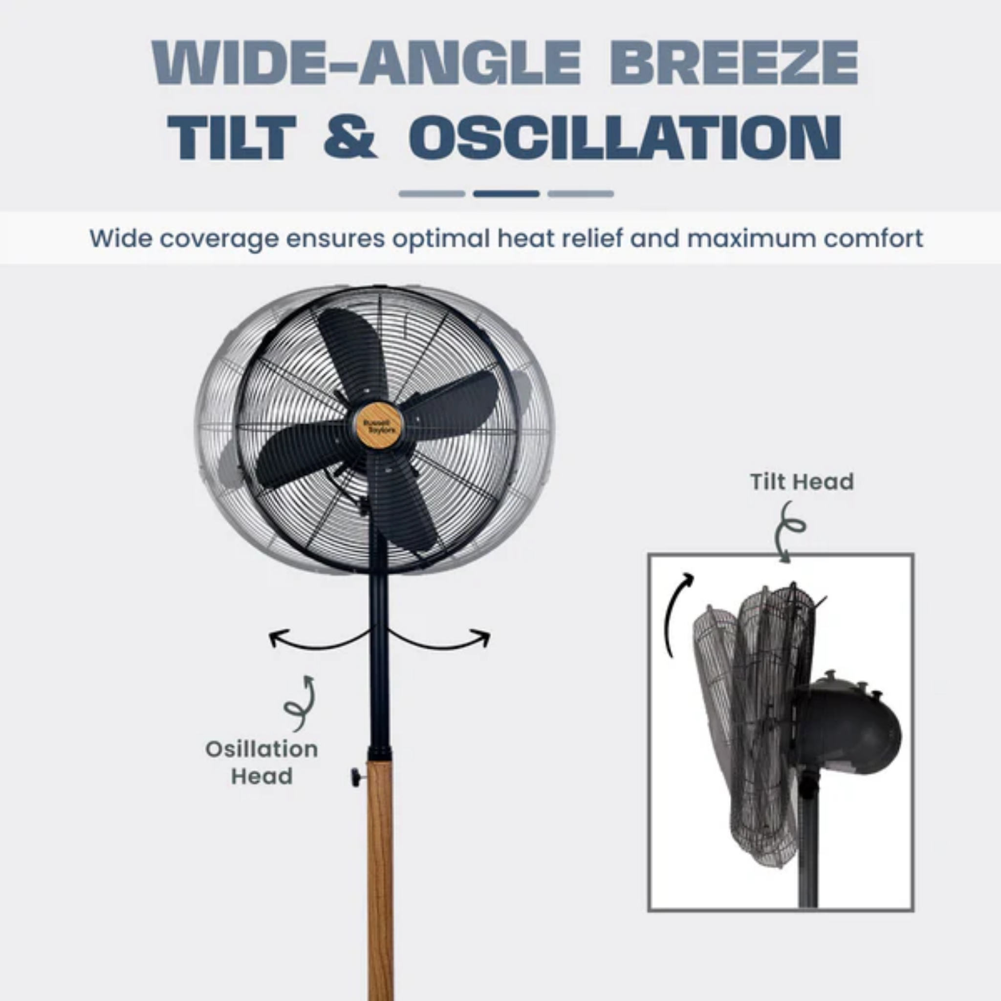 Russell Taylors 16" Stand Fan (SF3)