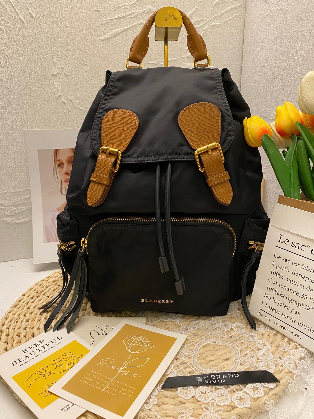 Burberry The Rucksack (Nylon)