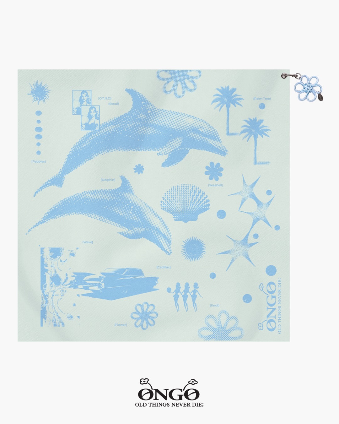 《Pre-Order》SUMMER KNOT BANDANA｜온고 ONGO old things never die (2026 Ver.)