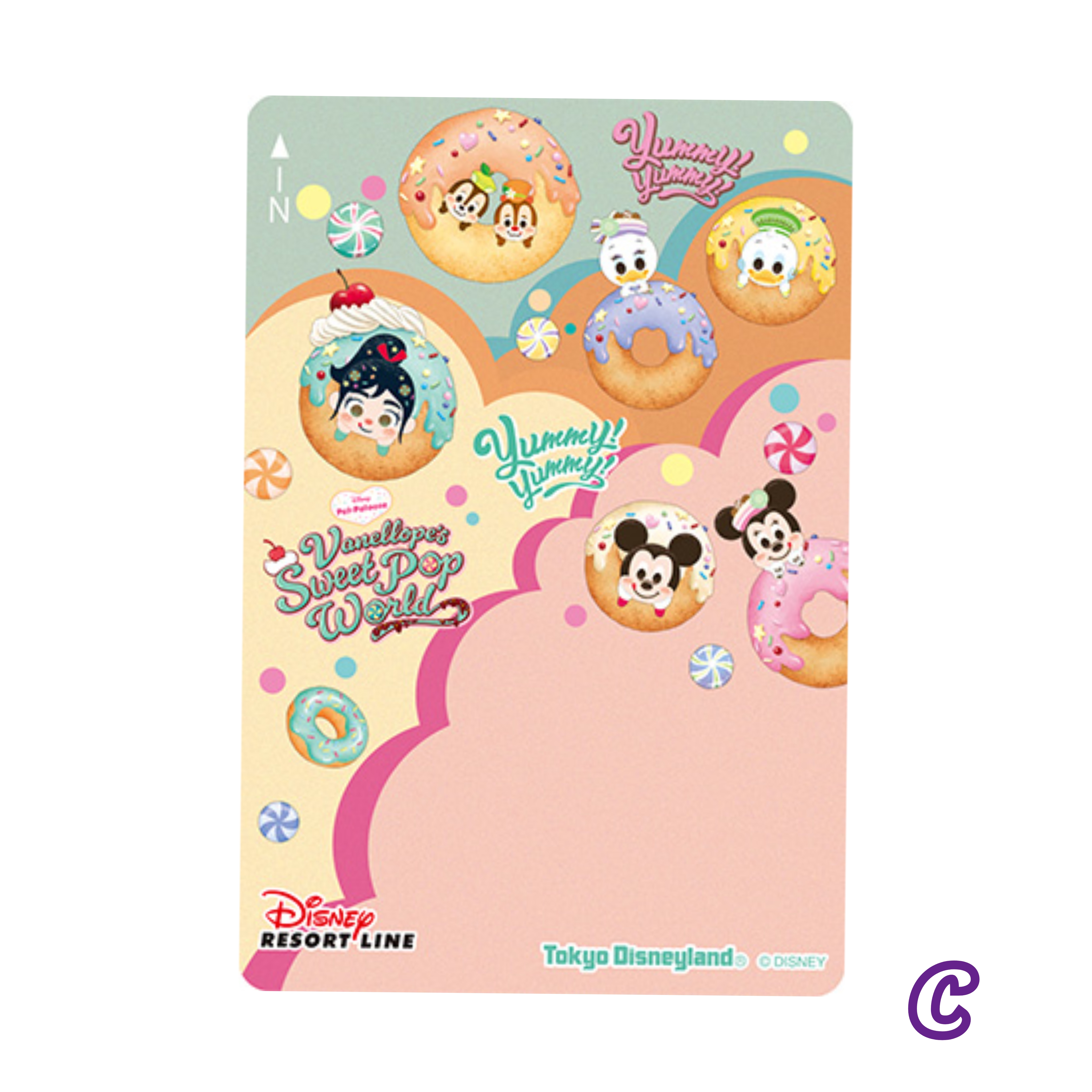 【預訂】TDR Vanellope's Sweets Pop World - resort line ticket 