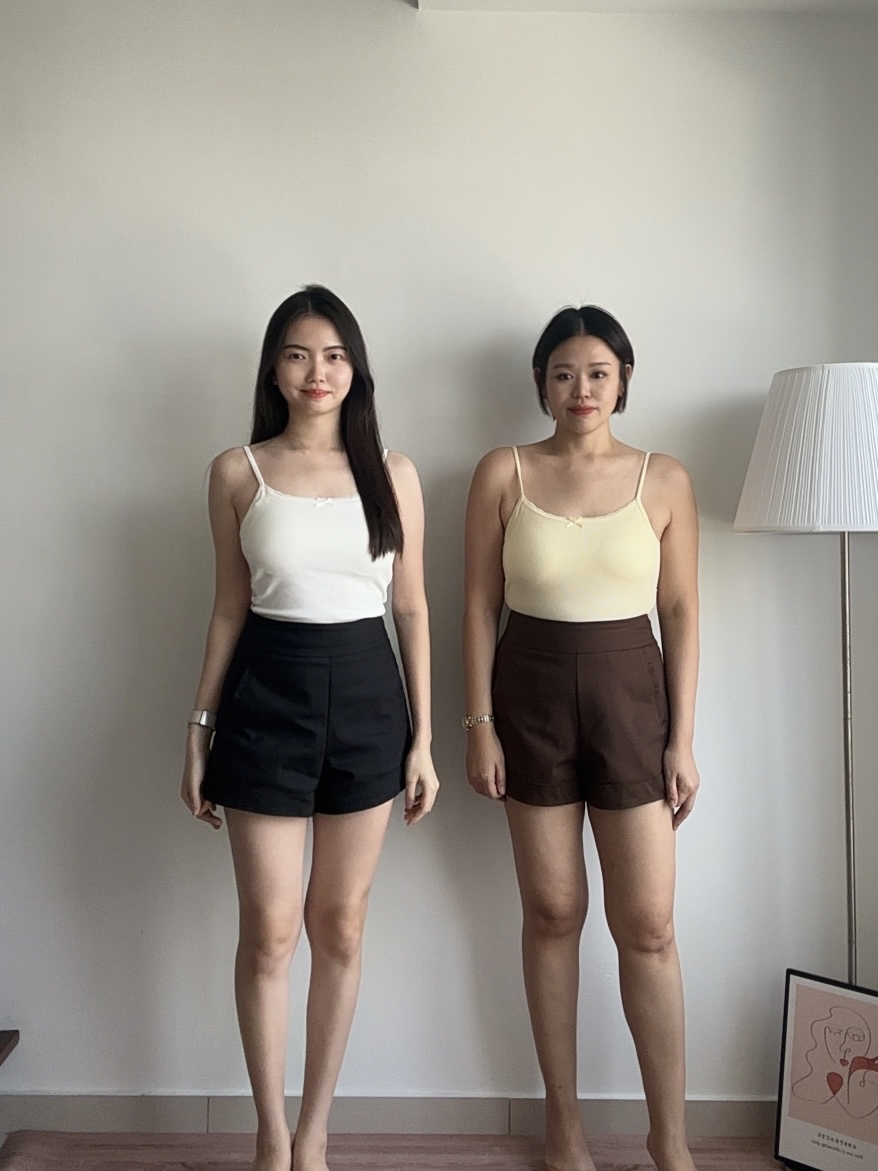 T4348 Ribbed Camisole Bra Top - 5 Colors 