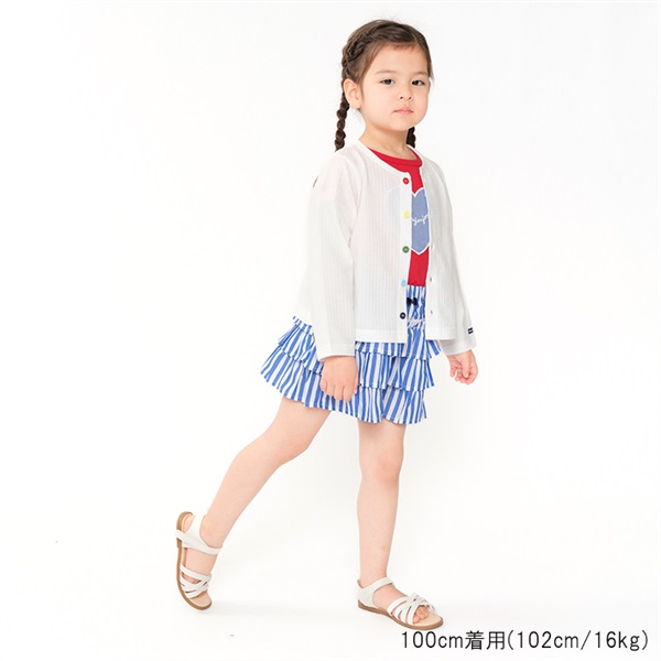 【⭐訂購⭐】🌀 🇯🇵 日本直送 華夫格紋 彩虹鈕 防UV 薄外套［2款選］🌀[EJCA-0198][260417]