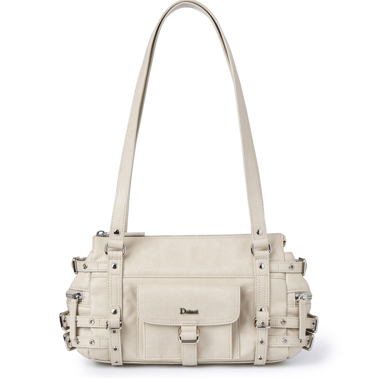 [DEINET] BELTED POCKET MINI SHOULDER BAG (2種)