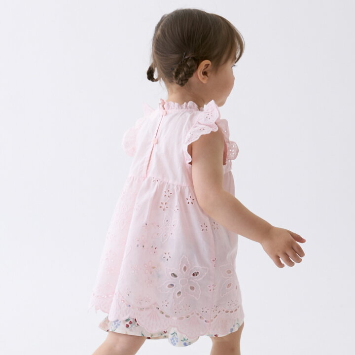 🇯🇵預訂 日本直送🇯🇵Petit Main 三色蕾絲荷葉邊短袖上衣