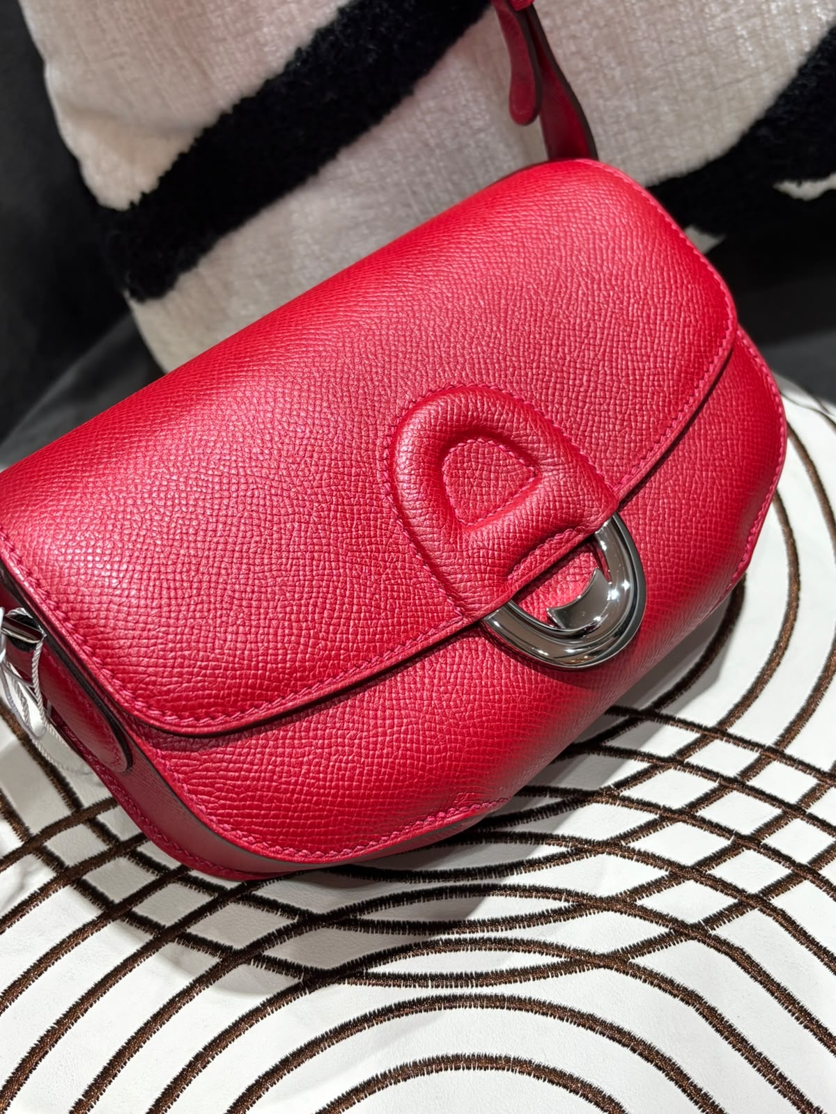 Hermes cherche midi mini shoulder bag STAMP A Epsom 牛皮 100%Authentic, 95% new ✅dust bag 