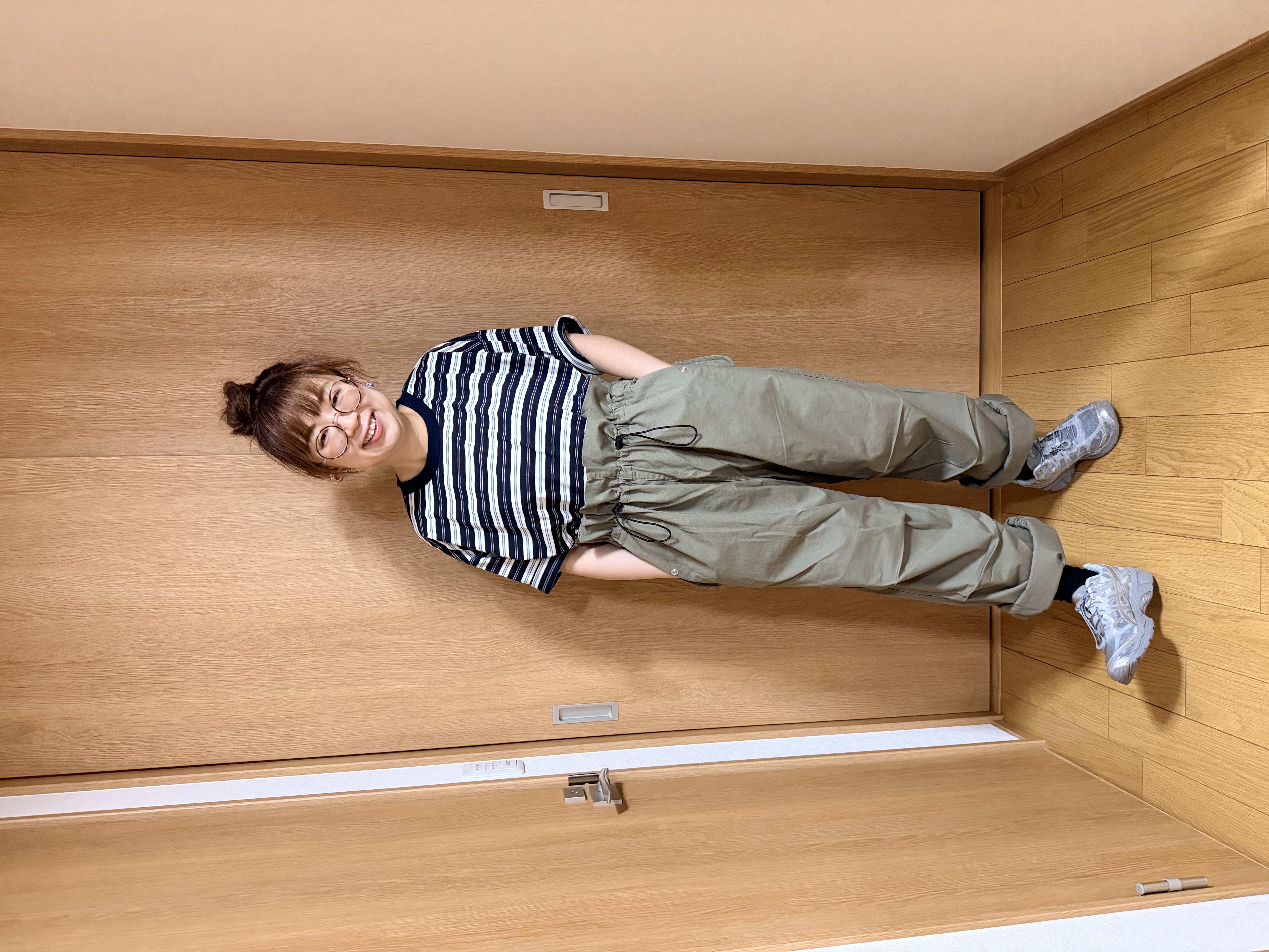 日本間條衫 （size M)