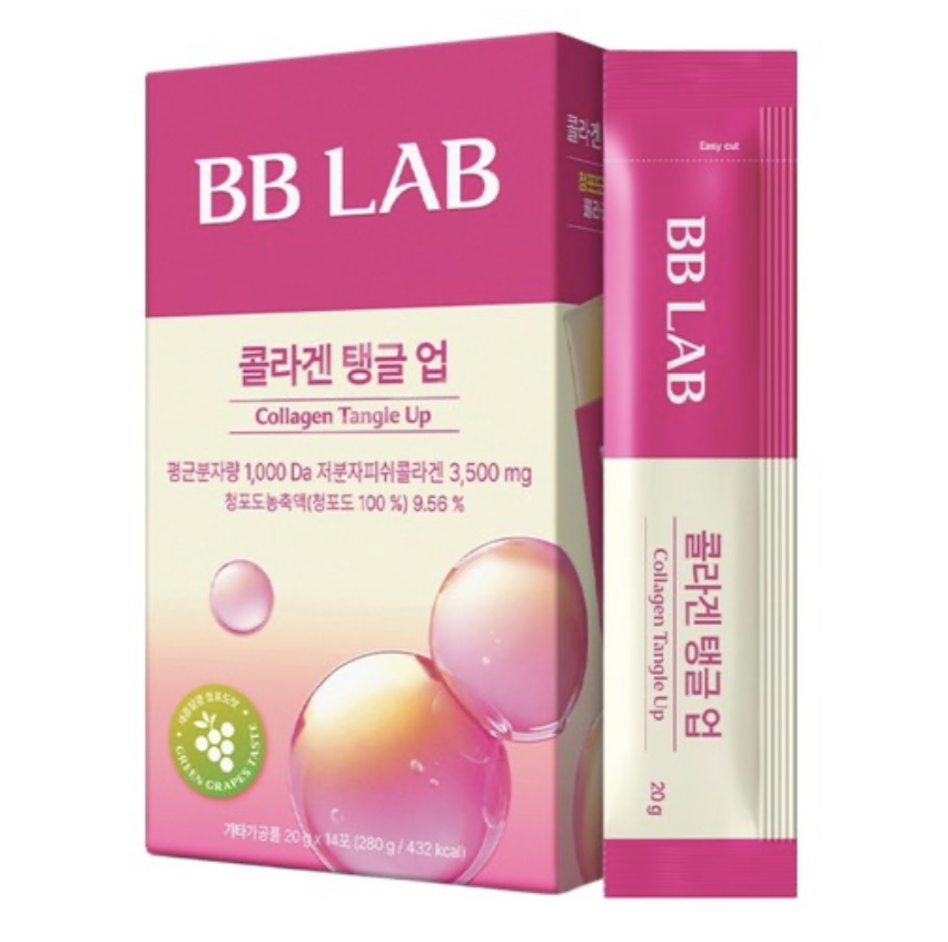 韓國 BB LAB 高含量 膠原蛋白 果凍啫喱 14條/盒｜Collagen Tangle Up Stick Jelly