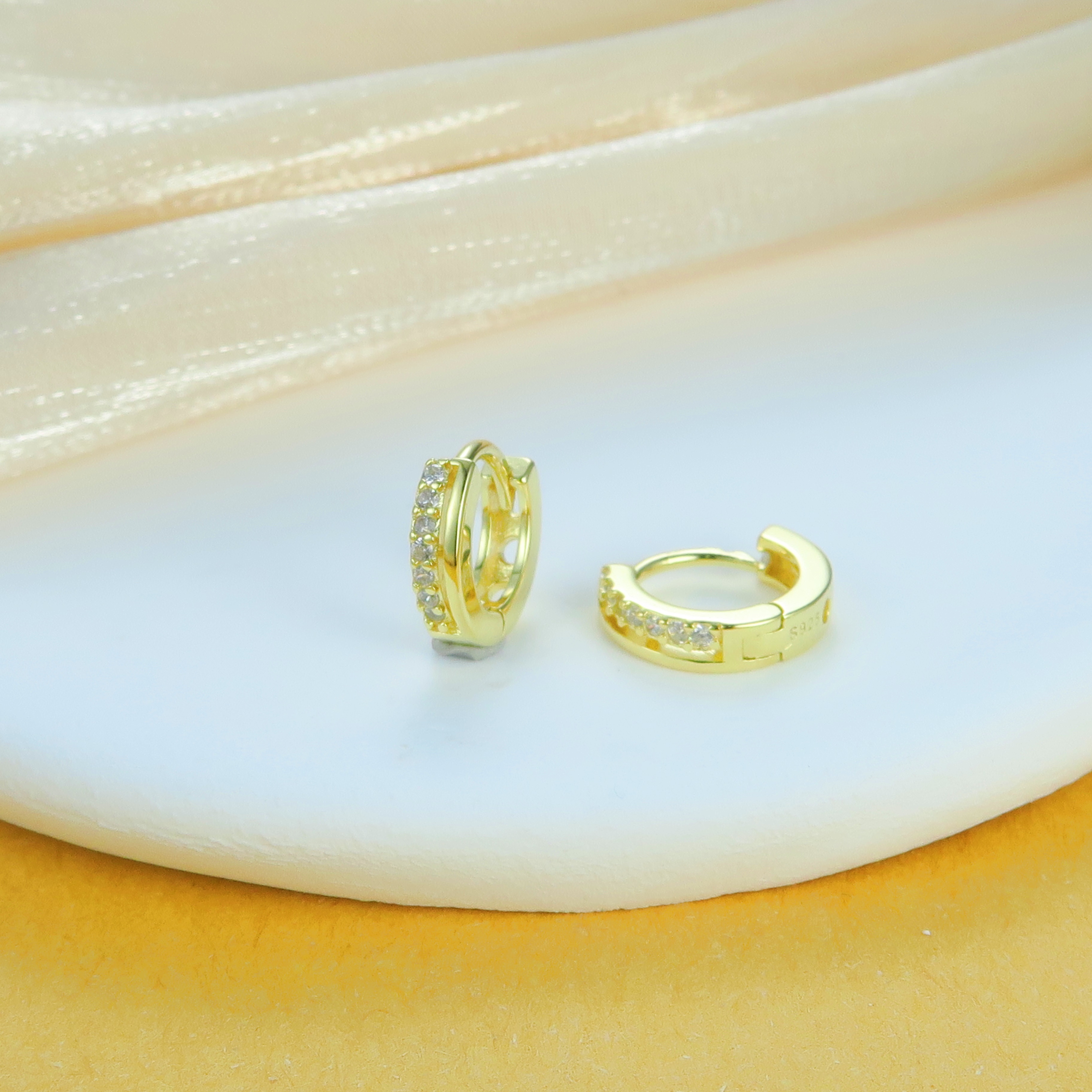 NO.E143   925純銀耳環   內徑約6mm   