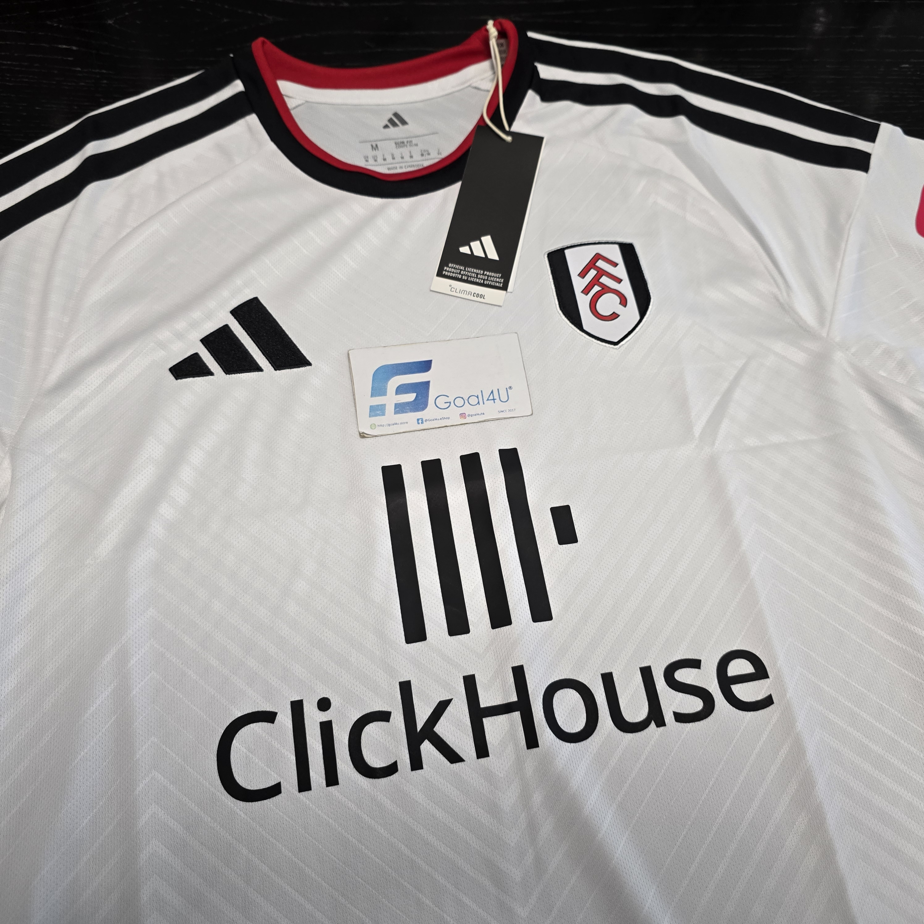 Adidas Fulham FC 富咸 2026-27 主場球衣 (可加印字章) JY8098