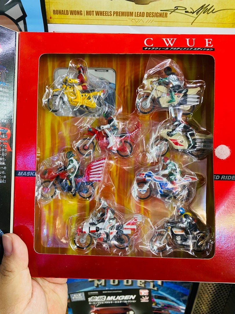 現貨盒不完美Bandai x Hot Wheels 風火輪Hotwheels CWUE 幪面