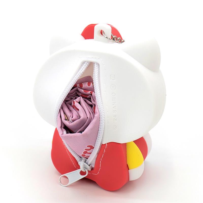 🎌日本直送🎌 Hello Kitty矽膠公仔掛飾連收納環保袋