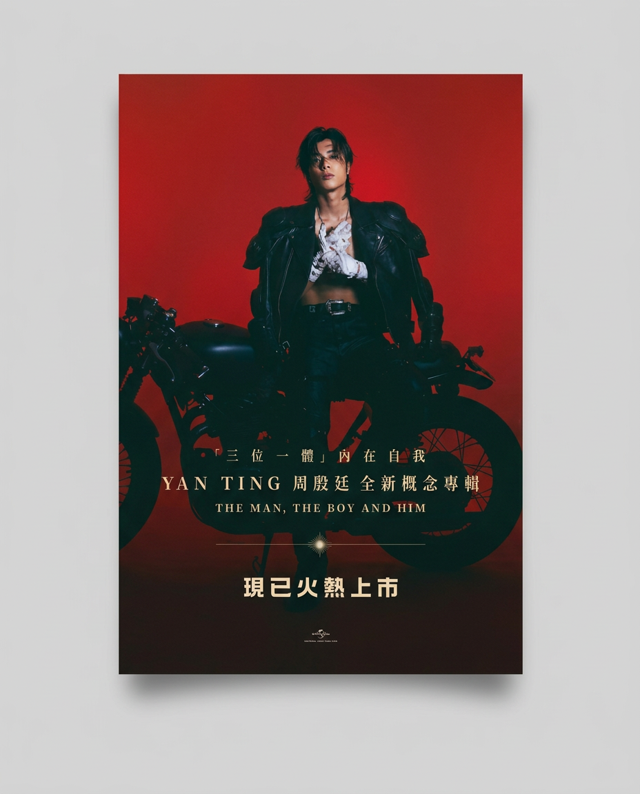 《The Man, The Boy and Him》Album Poster