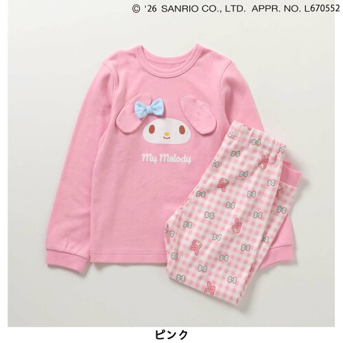 🆕【⭐訂購⭐】🌀 🇯🇵 日本直送🇯🇵 #Sanrio 可愛立體耳朵 長袖家居服套裝［4款選］🌀 [ELIA-0014][261004]