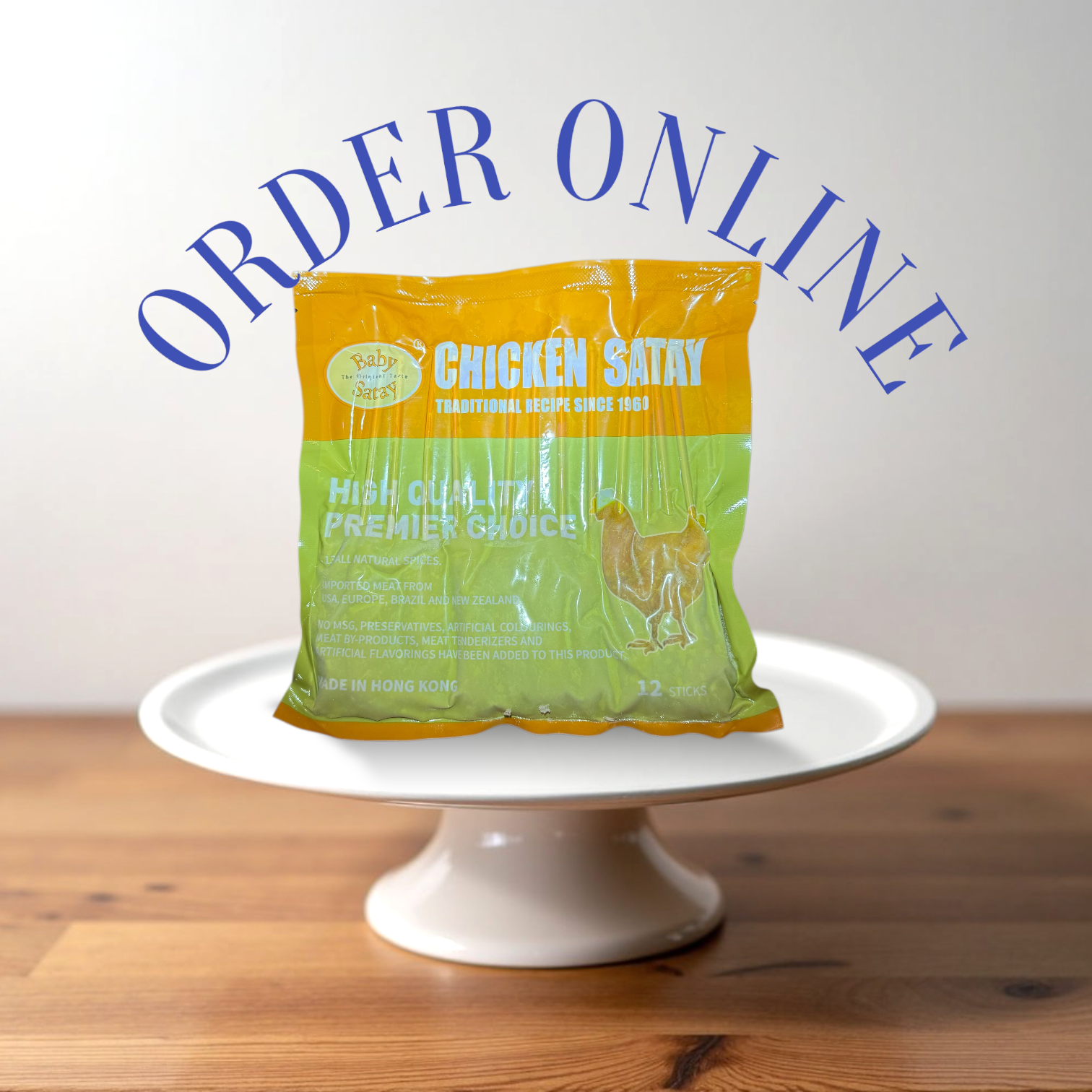 baby satay chicken 240g 12 串