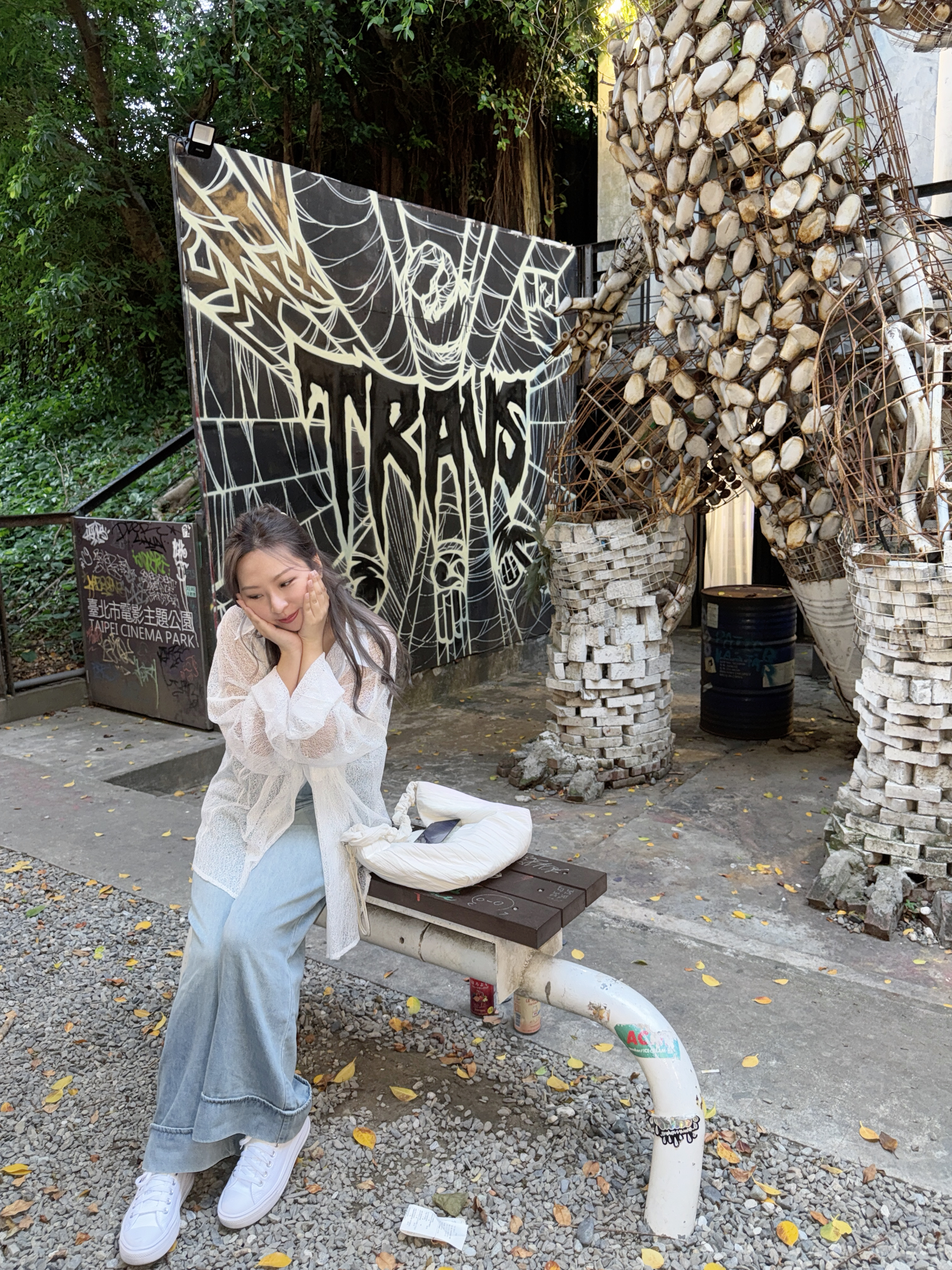 現貨✨台灣自訂✨透明樹枝恤衫