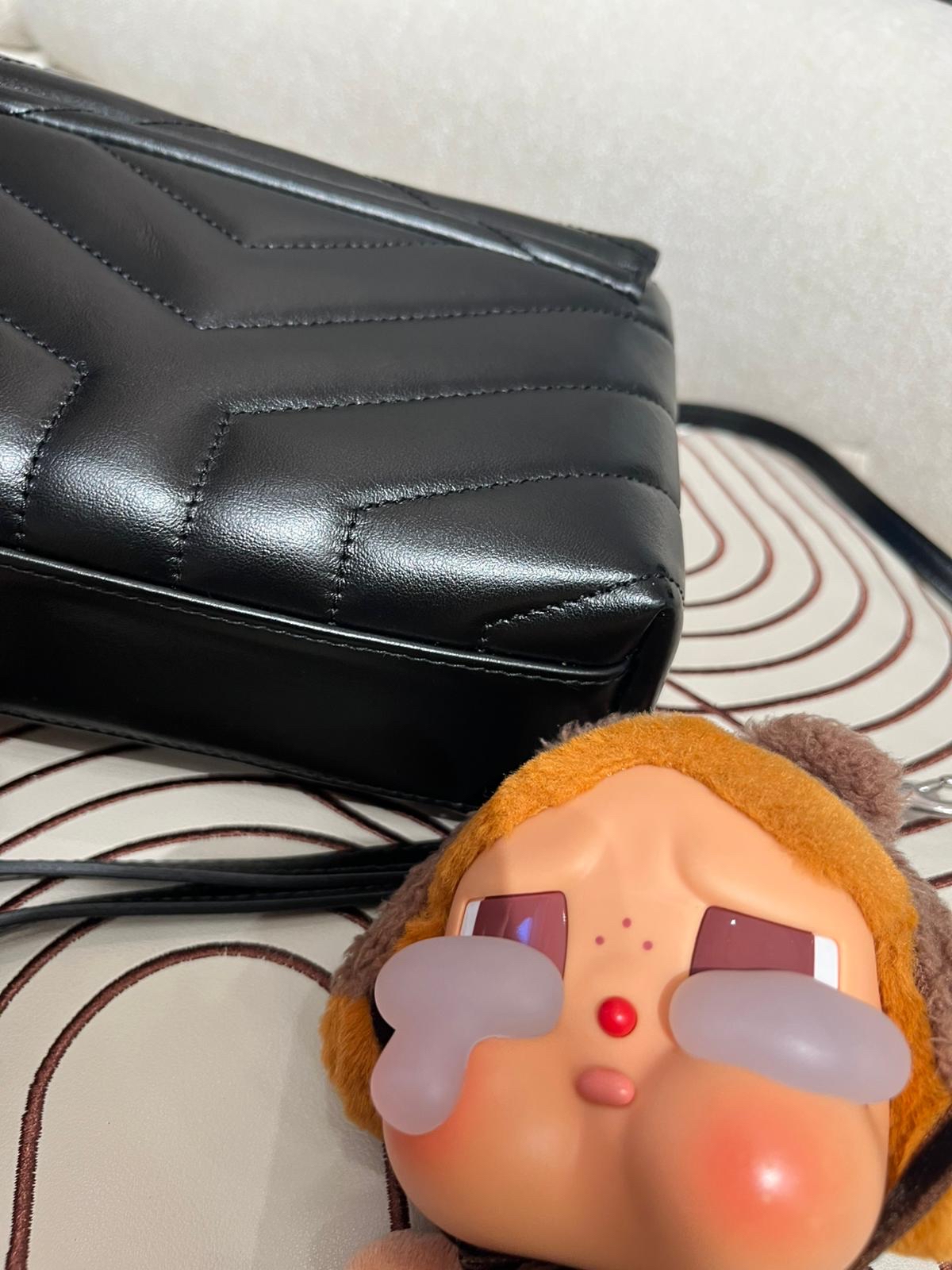 Ysl loulou toy calfskin  100%Authentic,99%new ✅ certificate ✅box