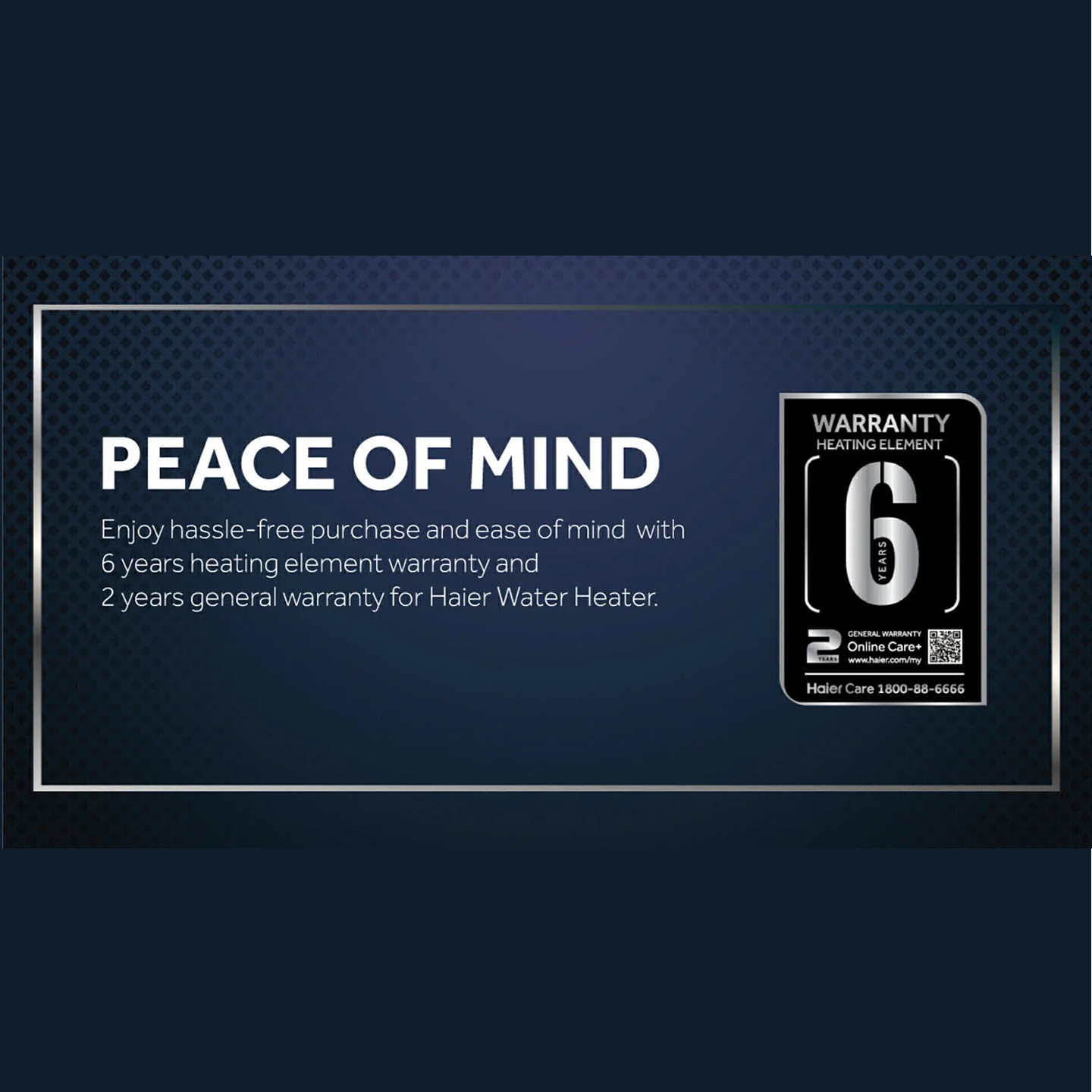 Haier 4.2kW DC Pump Rain Shower Water Heater (EI42E-KP3B-RS)