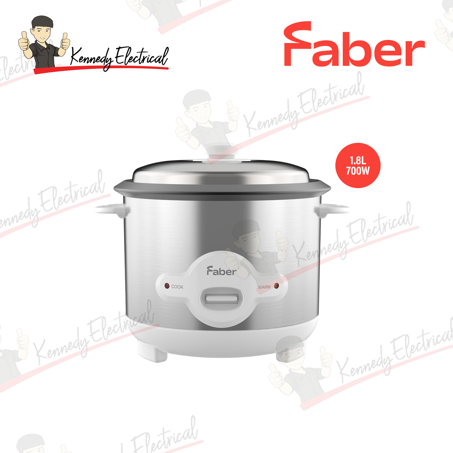Faber 1.8L Traditional Rice Cooker (FRC 318)