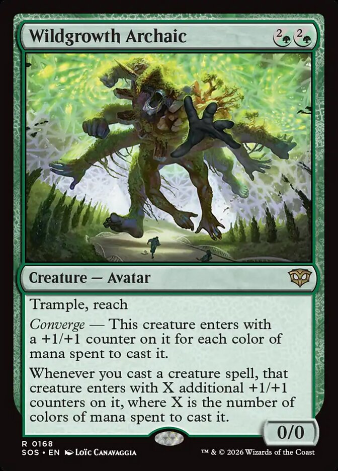 [EN] [Foil] Wildgrowth Archaic [SOS-168] R