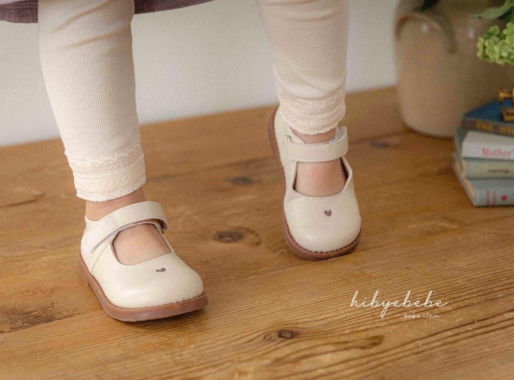 Hibyebebe | leggings (Ivory L90-100)