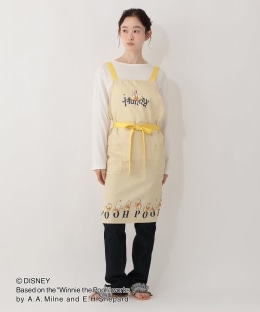 [訂購] [日本直送] 🍯 Afternoon Tea Disney Collection「Winnie the Pooh」成人圍裙  {TF260751}