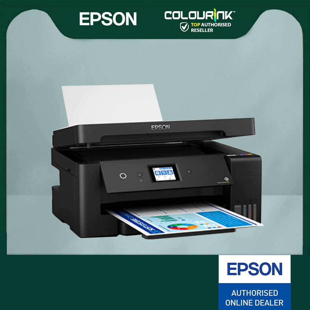 Epson EcoTank L14150 A3 Colour Refill Ink Tank All-in-One Printer Wi-Fi Duplex Network ADF Similar T4500dw IX6700 7110