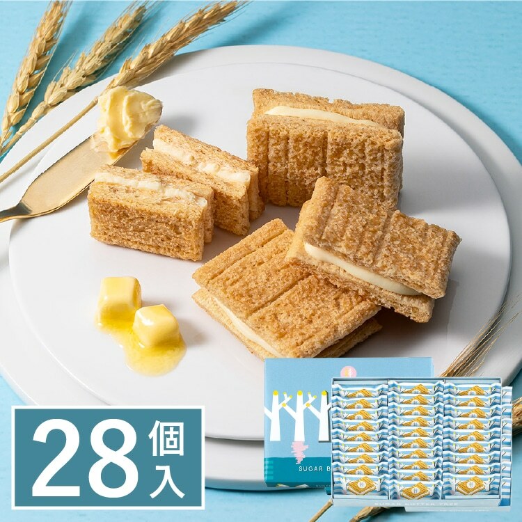 [訂購] [日本製] SUGAR BUTTER TREE ｜ 奶油夾餅 28件入 ｜ 賞味期限：25-30日 {TF2401016}