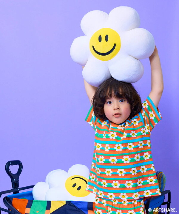 🇯🇵預訂 日本直送🇯🇵Markey’s x Wiggle Wiggle四色圖案滿印華夫格短袖T恤