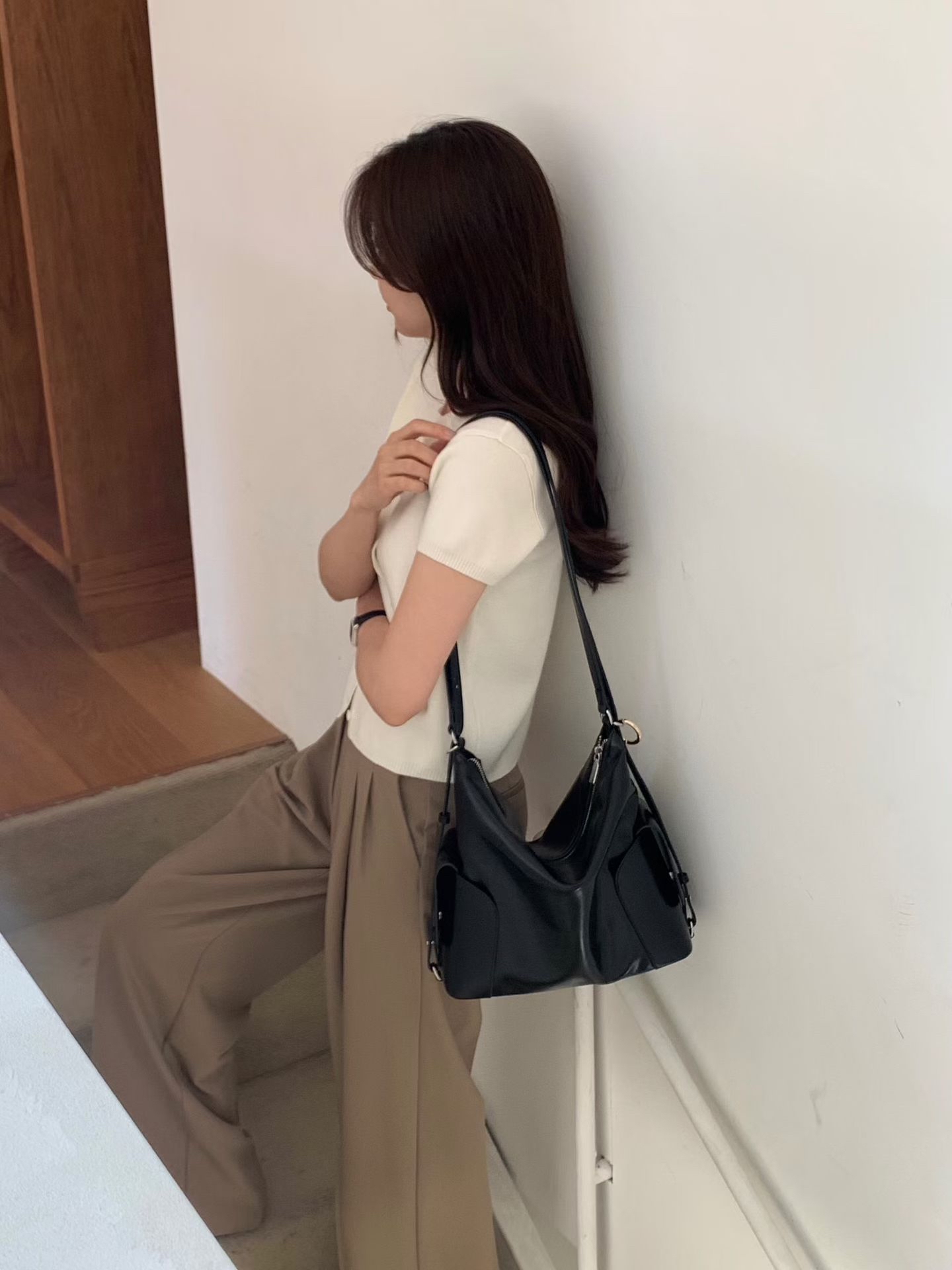 DM01_05 多用法Hobo bag (3色)