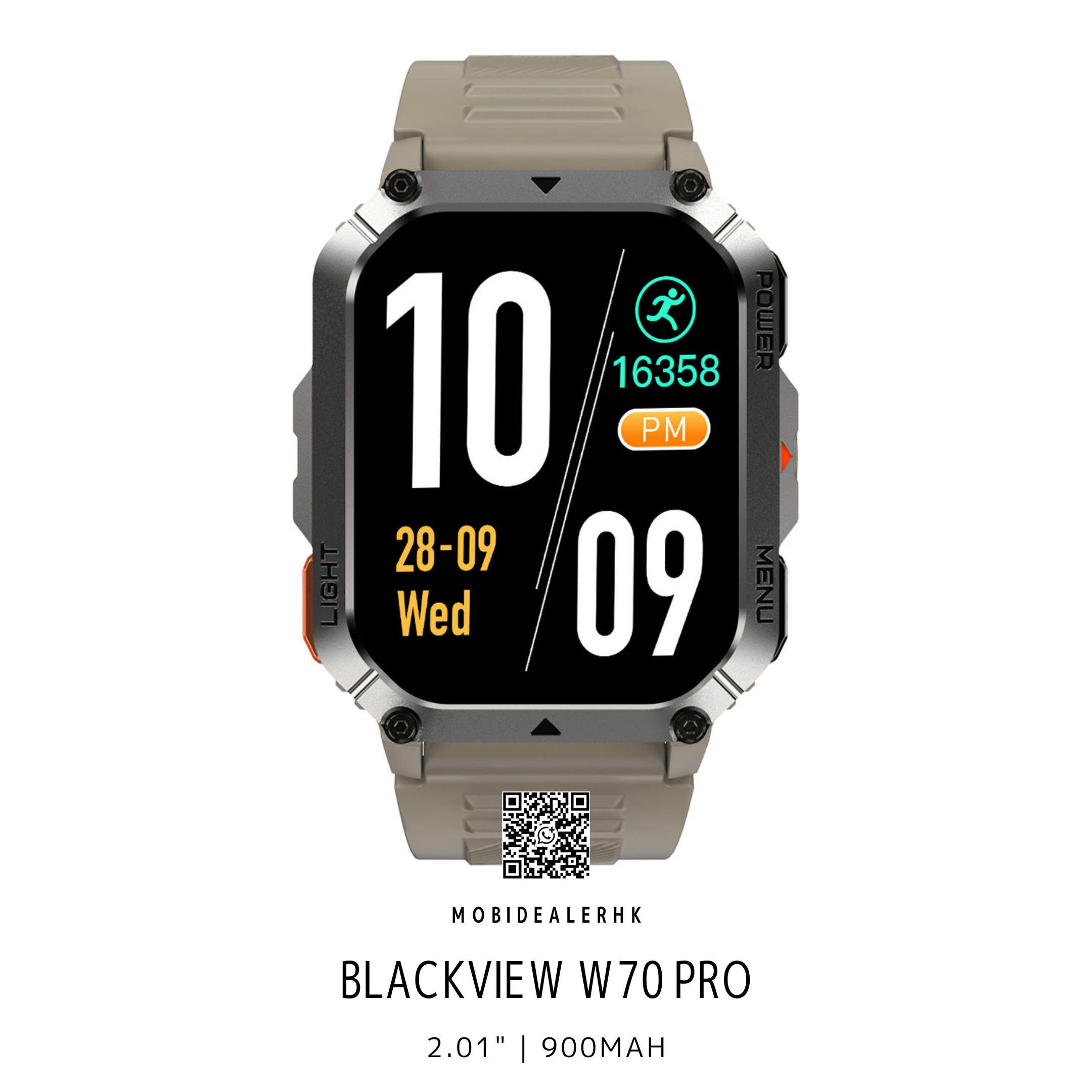 Blackview W70 Pro 三防智能手錶 | Blackview W70 Pro Rugged Smartwatch 
