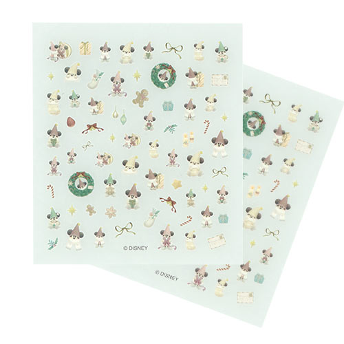 【預訂】TDR Merry Lil RingRing - nail sticker 