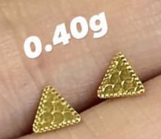 【无氢5D】鱼鳞蝴蝶/小兔/四角星耳钉