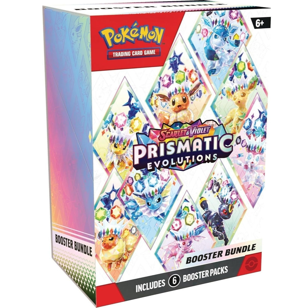 Pokemon寶可夢 - 美版 PTCG SV8.5 Scarlet & Violet Prismatic Evolutions Booster Bundle 原盒 (擴充包 6包/盒) 