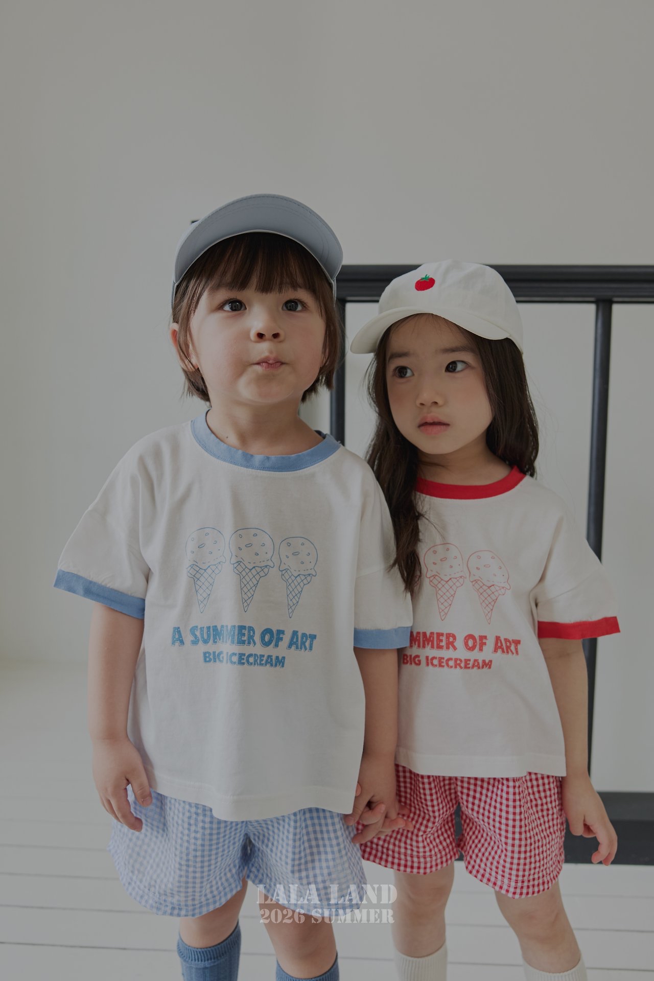 Lalaland | Ice cream T(Blue M95-105)