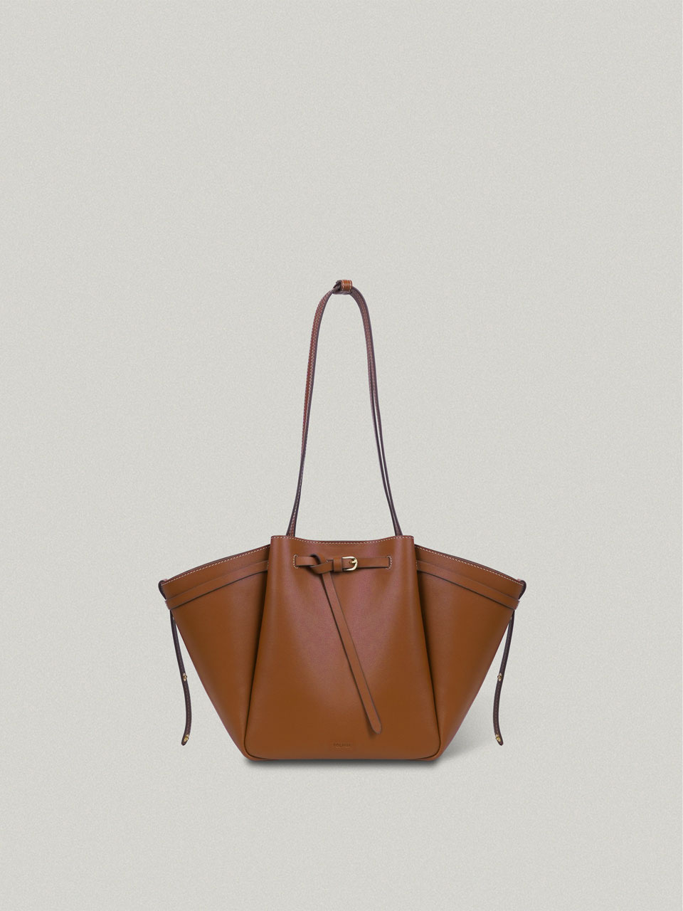 Mini Anthos Bag - Stitch (Almond/ Cocoa/ Brown)