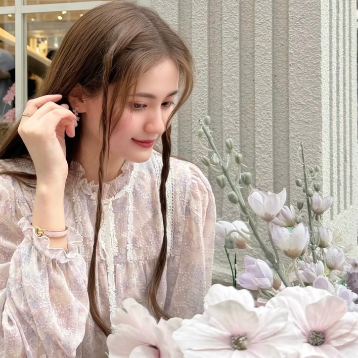 #HANNA-made# Garden Sonnet in Bloom Dress