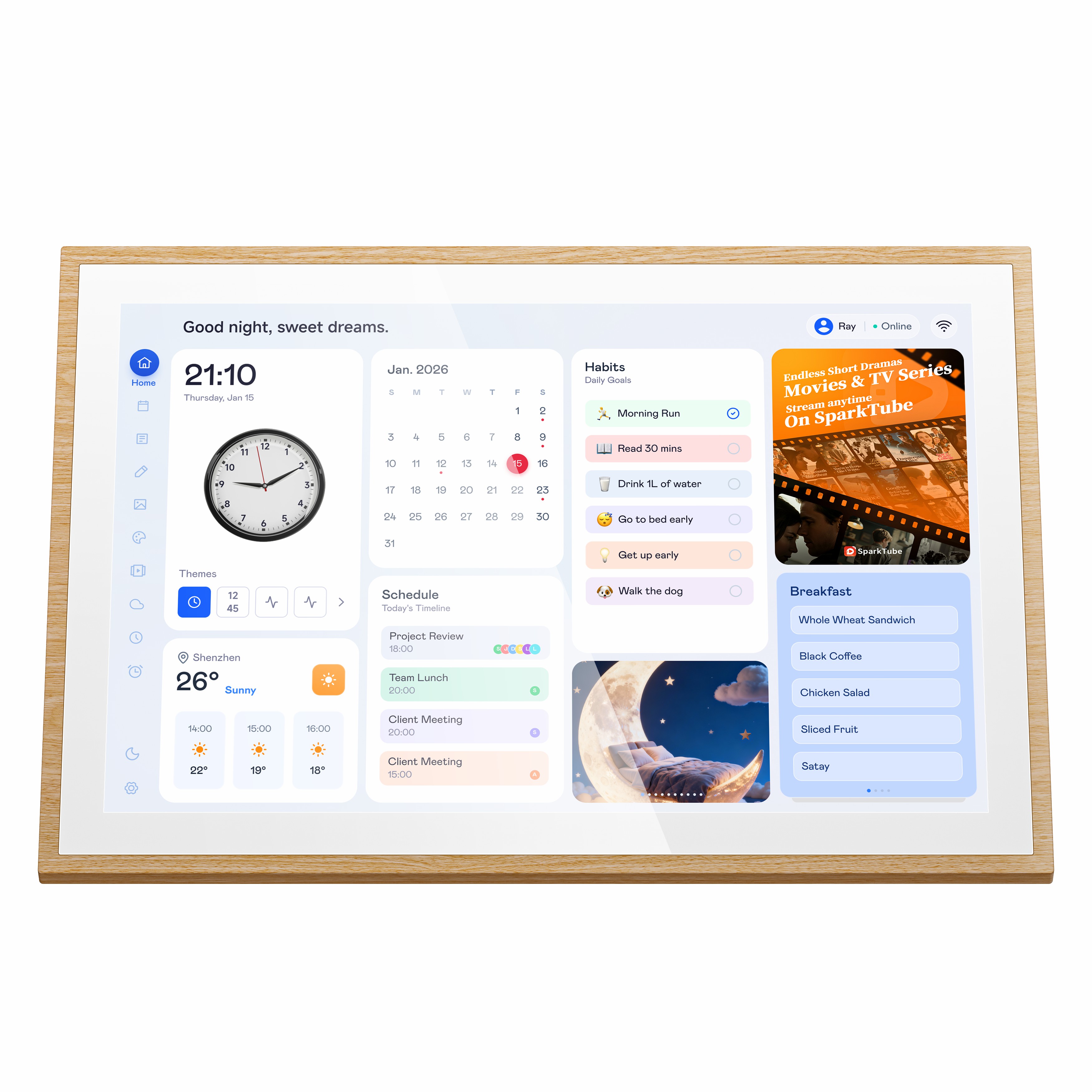 Blackview NEST 10 智能家庭日曆 Smart Family Hub Calendar
