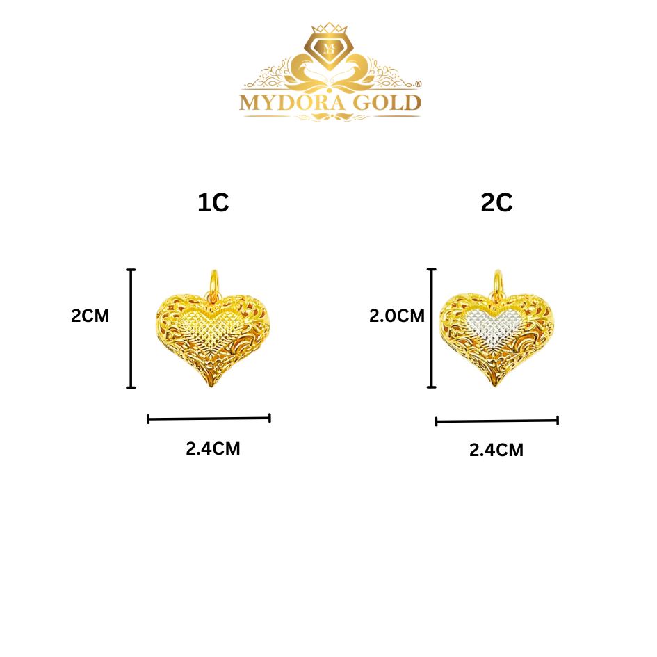 MYDORA Loket Love Jawa Anyaman (5G) l EMAS 916/22K