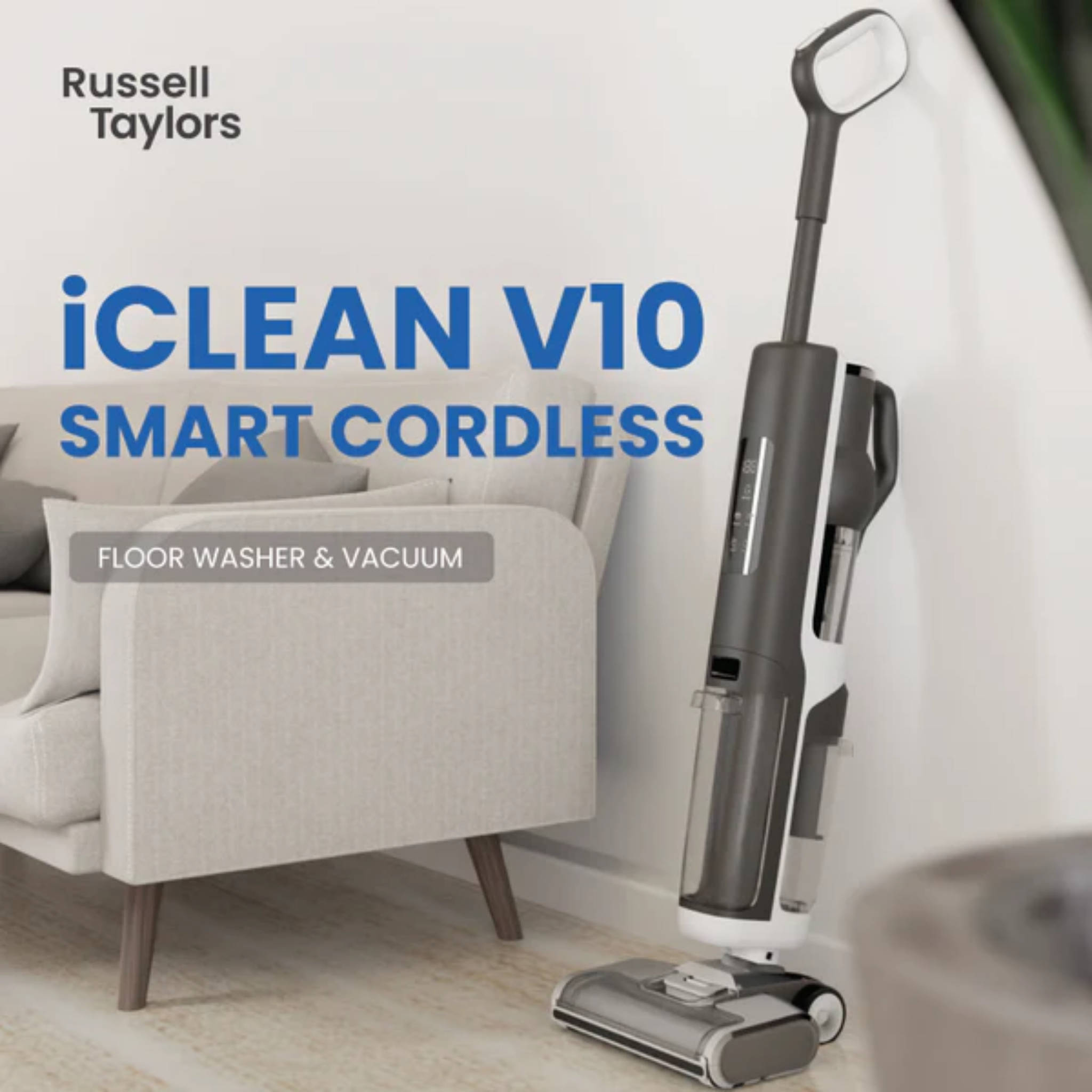 Russell Taylors Cordless Stick Vacuum (V10)